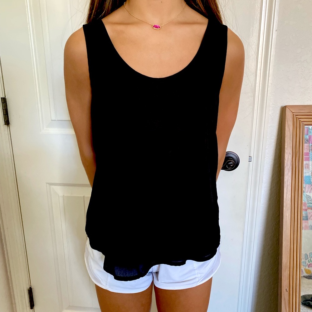 Black Tank Top - XS
